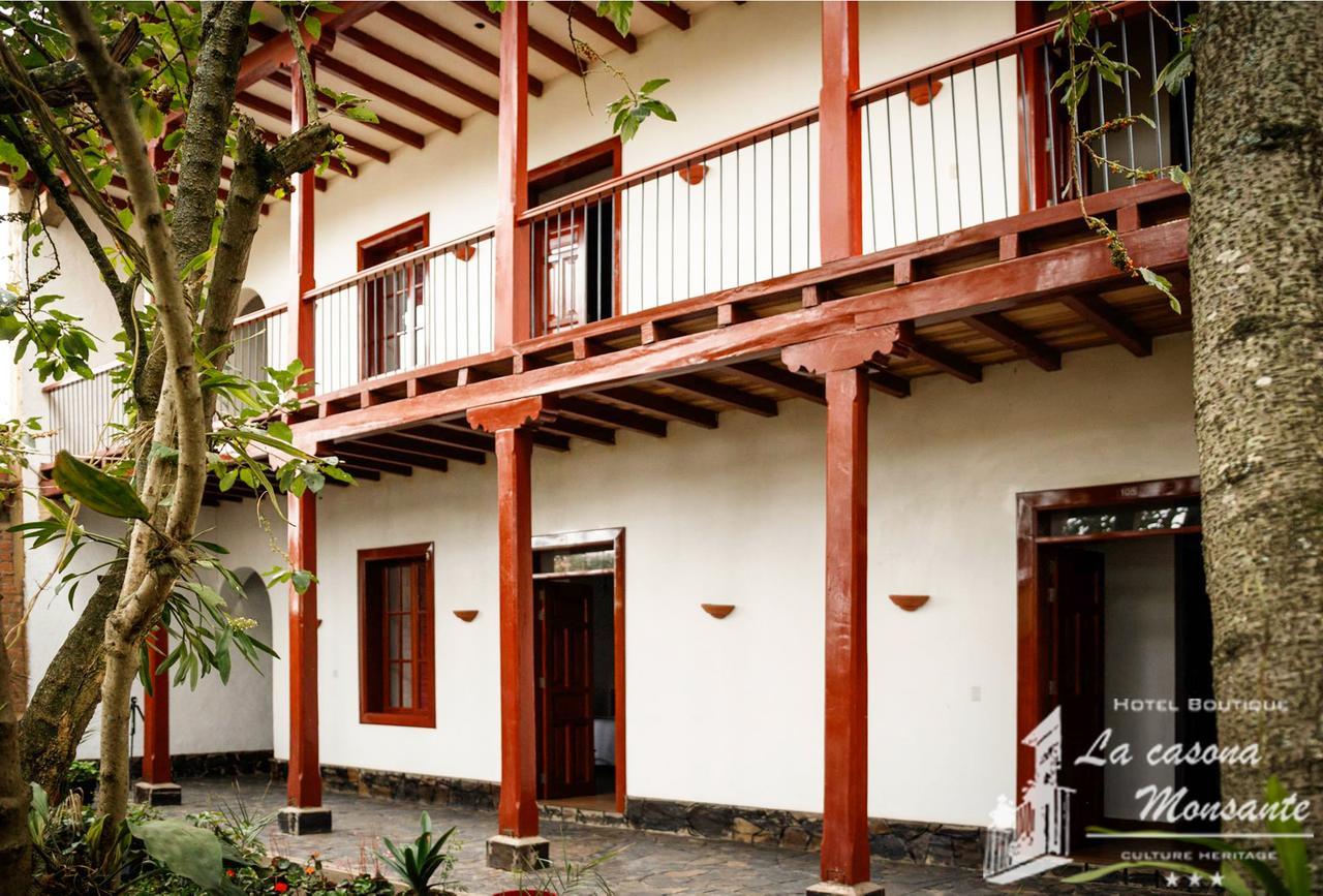 La Casona Monsante Otel Chachapoyas Dış mekan fotoğraf