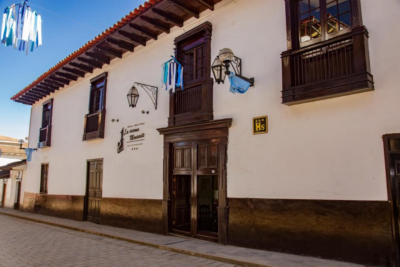 La Casona Monsante Otel Chachapoyas Dış mekan fotoğraf